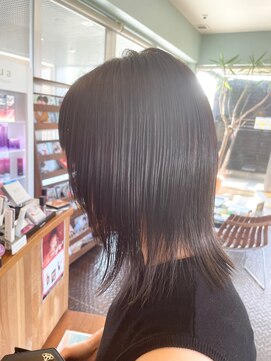 ヘアラウンジ アングゥ(hair lounge ungu) 軽めくびれミディ