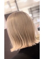 ヘアーメイクサロン プラスチッタ(hair make salon plus citta') ハイトーンクリアベージュ