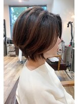 ワークス(WORKS)&nbsp;【WORKS】☆大人可愛いショートボブ×イルミナビーチ☆