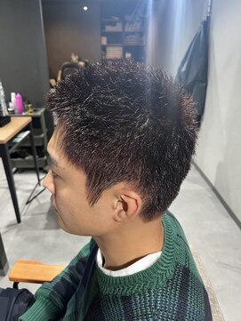スウェル 柏店(Swell) ハイライト/マッシュパーマ/ウルフ/アッシュブラック/柏/MEN'S
