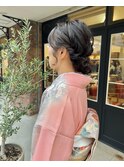 訪問着着付け ヘアセット