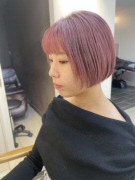 テトラ バイ ネオリーブ 横浜西口店(tetra by neolive) 横浜★ケアブリーチピンク