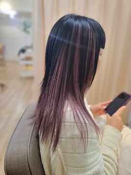 アバント(avant) アンブレラカラー×ストレートミディアム