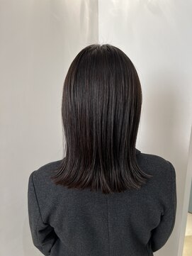 ローネス ギンザ(LONESS ginza) ラベンダーブラック髪質改善トリートメント艶感銀座質感調整