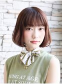 清潔感・好感度NO.1のふんわりボブ！