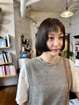 ア セカンド 清藤美容室第弐號(a sekand)&nbsp;前上がりボブスタイル