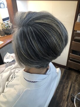 ブレス(BREATH) グレイカラー/メッシュ/ショートver☆