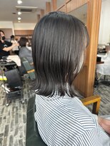 ビーチ ヘア メイク 綱島店(BEACH hair make)&nbsp;切りっぱなしロングボブ