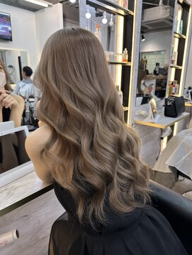 ラピス 千葉(Lapis) 1ブリーチで作るシナモンベージュ