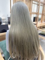 セイドット オモテサンドウ(Say. omotesando)&nbsp;say.黒髪ボブルフネビージュ小顔ワンレンオリーブベージュロング