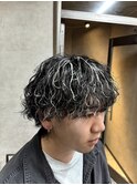 ハイライト × パーマ