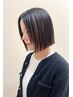 お顔まわり縮毛矯正＋似合わせカット