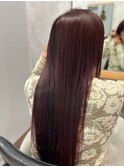 さらつやストレート×艶髪チェリーピンク