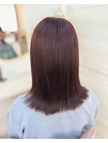 エルバイラビス 大宮(elu by lovis)&nbsp;《Ｈina》カラーオンカラー/カシスレッド