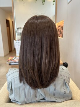 アドラーブル 長岡リップス旭岡店(adorable) ツヤ髪透明感 ラテカラー 20代30代