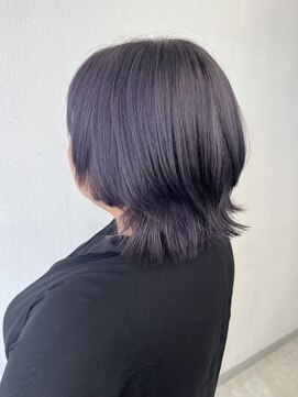 アオアクア バイ グルグル 小岩店(ao akua by GULGUL) 小岩/レイヤーカット/ダブルカラー/ブリーチなしカラー/顔周り