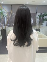 プランタン フォー ヘアー(printemps FOR HAIR) ダークアッシュグレー×ロング×髪質改善