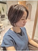 【海浜幕張 Ripple】クールな前髪×ひし形ショートBob