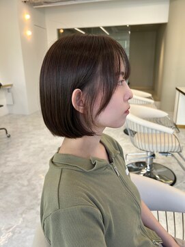 エトワール バイ ヴィンス(etoile by vince) タンバルモリ/タッセルボブ/韓国風/小顔/前髪/顔まわり/レイヤー