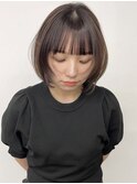丸みボブ レイヤーカット 顔まわりレイヤー 渋谷 表参道