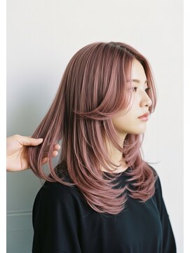 ヴィムヘアー 北谷店(VIM hair) トレンドスタイル♪レイヤーカット×透明感ブリーチカラー◎