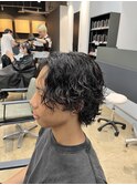 men's/MEN'S/メンズカット/メンズパーマ/郡山/眉毛/サーフカール