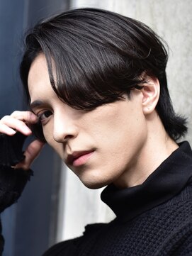 フィフス 仙台(fifth) 仙台センターパートニュアンスパーマフェザーパーマ刈り上げなし