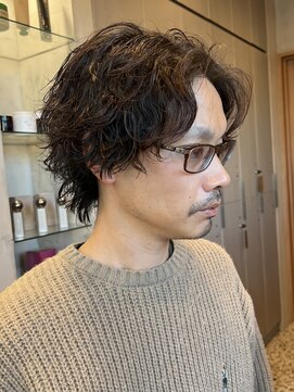 エリマバイフィフス 調布(elima by fifth) 調布波巻きパーマツイストスパイラルパーマセンターパートウルフ