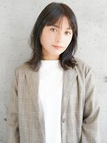 ニューヨークニューヨーク ピオレ姫路店(NYNY)&nbsp;黒髪×顔周りレイヤー