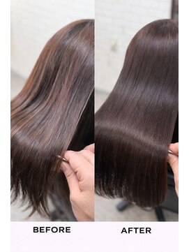 ビート(Beat) 酸性ストレート×メテオカラーで美髪