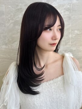 ロンドガーネット 池袋(Lond garnet) 暗めカラー/韓国風巻き/レイヤーカット/髪質改善/縮毛矯正/池袋