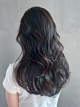 アイティーバイアルバム 八王子店(IT by ALBUM) 韓国ヘアロング顔周りレイヤーおくれ毛_ba570321