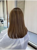 白髪ぼかしハイライト【ナチュラルハイライト・グレージュ】