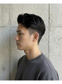 ▼アップバング/メンズカット/ツーブロック/ビジネスマン