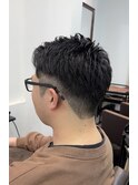 清潔感アップのメンズショート
