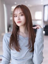 イオ 本厚木(io)&nbsp;くびれ顔周りレイヤーカット美髪質改善トリートメント縮毛矯正