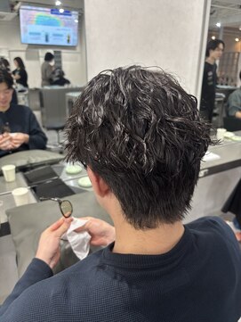 ナンバー ジェミカ 札幌(N° jemica) メンズウルフ×ツイストスパイラルパーマ