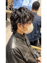 サリエ(S'allier)&nbsp;メンズマッシュウルフパーマツイスパ