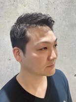 バーバーバー ナカノ(BARBER BAR NAKANO) 30代ショートヒートカールスタイル