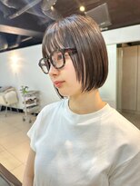 クルー(Creww KYOTO)&nbsp;パツっとつや感まとまるボブ