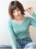 ギザバングタンバルモリ外ハネフェザーボブ