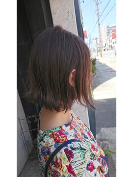 モップアップ(Mop up) 切りっぱなしボブ!