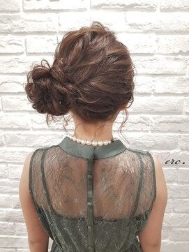 メルク(merc.) ゆるふわ☆サイドアレンジ【merc.松下】