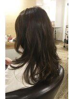 リコモ(Likkle More) アッシュ レイヤー担当加藤【十条 美容室 リコモ】