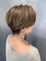 ジエクト 本店(The Ect)&nbsp;セシルカット×イルミナカラー×白髪染めショート×ハイライト