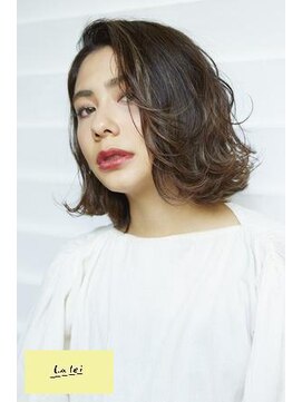 ラレイ(Lalei) 表参道駅/青山　大人かわいいボブ×ハイライト　辻幸奈