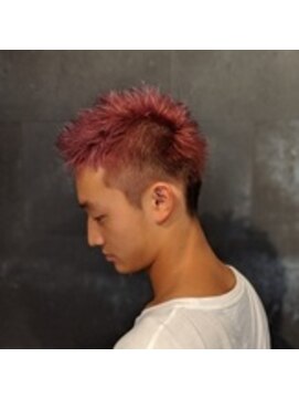 ジアザー(the other) メンズソフトモヒカン　ピンクver