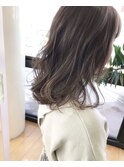 ナチュラルハイライトで作ったグレージュ