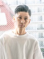 【ACA】メンズ七三分け◎フェードサイドパートショート