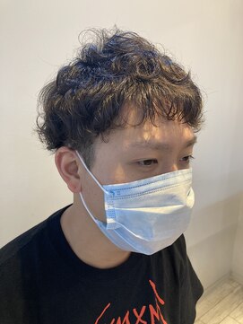 ソラ ヘアーメイク(SORA HAIR MAKE) ランダムウェーブメンズパーマ